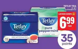Food Basics TETLEY TEA offer