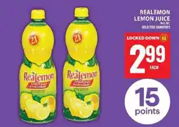 Food Basics REALEMON LEMON JUICE offer
