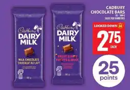 Food Basics CADBURY CHOCOLATE BARS offer