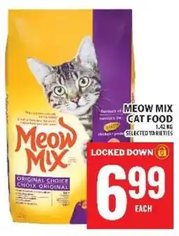 Food Basics MEOW MIX CAT FOOD offer