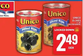 Food Basics UNICO OLIVES offer