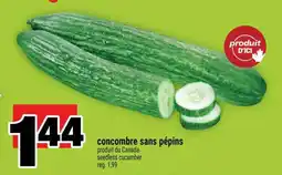 Super C CONCOMBRE SANS PÉPINS offer
