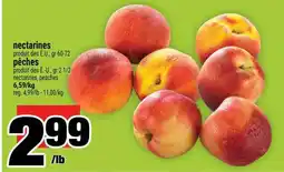 Super C NECTARINES offer