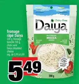 Super C fromage râpé Daiya offer