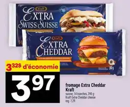 Super C FROMAGE EXTRA CHEDDAR KRAFT offer