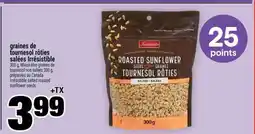 Super C graines de tournesol rôties salées Irrésistible offer