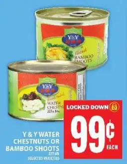 Food Basics Y & Y WATER CHESTNUTS OR BAMBOO SHOOTS offer