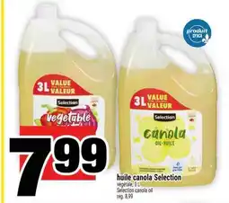 Super C huile canola Selection offer
