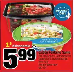 Super C SALADE FONTAINE SANTÉ offer