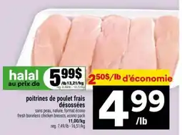 Super C Poitrines de poulet frais désossées offer