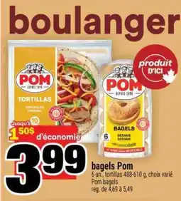 Super C BAGELS POM offer