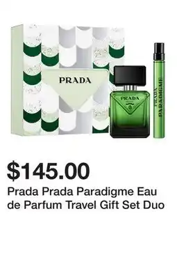 Sephora Prada Prada Paradigme Eau de Parfum Travel Gift Set Duo offer