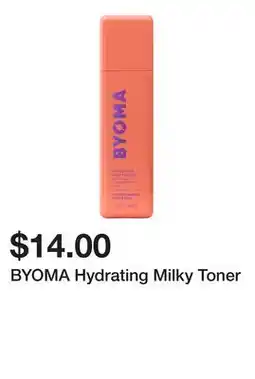 Sephora BYOMA Hydrating Milky Toner offer