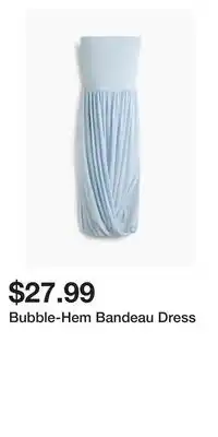 H&M Bubble-Hem Bandeau Dress offer