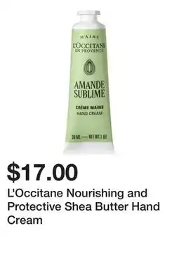Sephora L'Occitane Nourishing and Protective Shea Butter Hand Cream offer