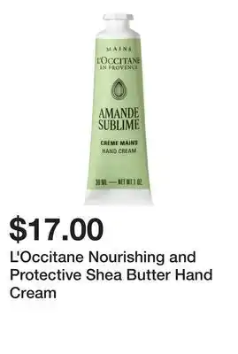 Sephora L'Occitane Nourishing and Protective Shea Butter Hand Cream offer