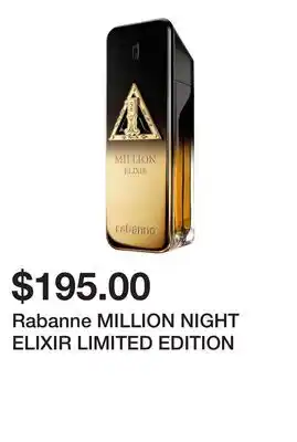 Sephora Rabanne MILLION NIGHT ELIXIR LIMITED EDITION offer