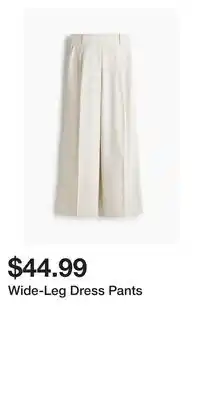 H&M Wide-Leg Dress Pants offer