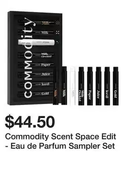 Sephora Commodity Scent Space Edit - Eau de Parfum Sampler Set offer