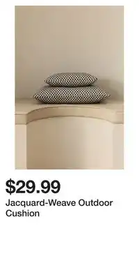 H&M Jacquard-Weave Outdoor Cushion offer