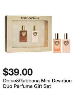 Sephora Dolce&Gabbana Mini Devotion Duo Perfume Gift Set offer