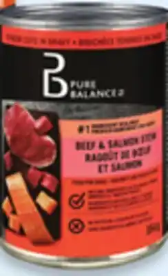 Walmart Pure Balance or Pro+ wet dog food offer