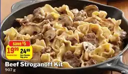 M & M Food Market Beef Stroganoff Kit offer