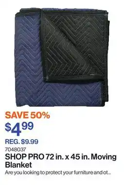 Patrick Morin 72 in. x 45 in. Moving Blanket offer