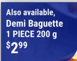 M & M Food Market Demi Baguette offer