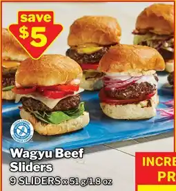 M & M Food Market Wagyu Beef Sliders offer