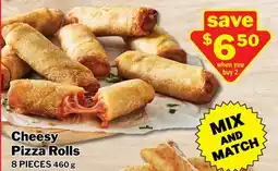 M & M Food Market Cheesy Pizza Rolls offer