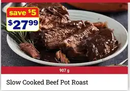 M & M Food Market Slow Cooked Beef Pot Roast offer