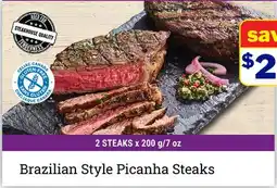 M & M Food Market Brazilian Style Picanha Steaks offer