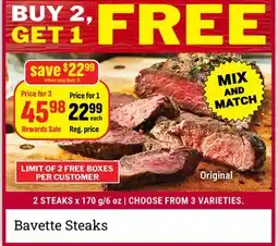 M & M Food Market Bavette Steaks offer