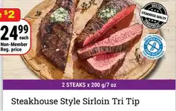 M & M Food Market Steakhouse Style Sirloin Tri Tip offer