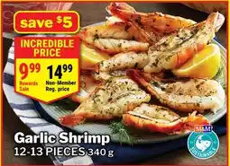M & M Food Market Garlic Shrimp offer
