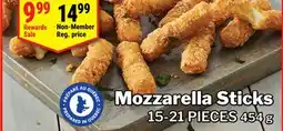 M & M Food Market Mozzarella Sticks offer