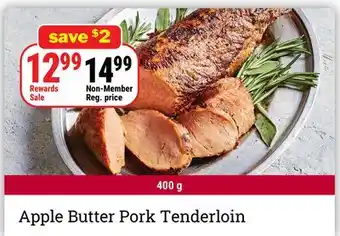 M & M Food Market Apple Butter Pork Tenderloin offer