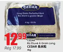Btrust Supermarket CEDAR Riz Étuvé À Grain Long offer