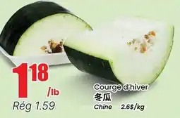 Btrust Supermarket Courge d'hiver offer