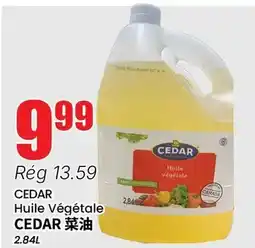 Btrust Supermarket CEDAR Huile Végétale offer