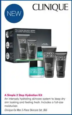 Shoppers Drug Mart Clinique For Men 3-Piece Skincare Set offer