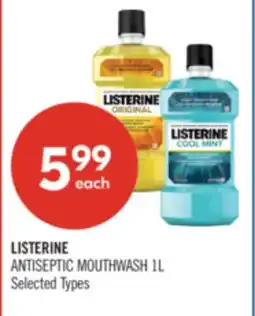 Shoppers Drug Mart LISTERINE ANTISEPTIC MOUTHWASH offer