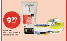 Shoppers Drug Mart STUDIO LINE HAIR STYLING PRODUCTS offer
