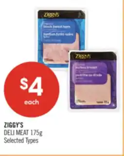 Shoppers Drug Mart ZIGGY'S DELI MEAT offer