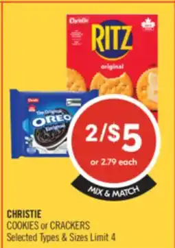 Shoppers Drug Mart CHRISTIE COOKIES or CRACKERS offer