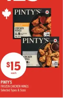 Shoppers Drug Mart PINTY'S FROZEN CHICKEN WINGS offer