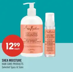Shoppers Drug Mart SHEA MOISTURE HAIR CARE PRODUCTS offer