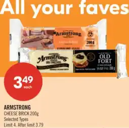 Shoppers Drug Mart ARMSTRONG CHEESE BRICK offer