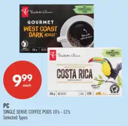 Shoppers Drug Mart PC SINGLE SERVE COFFEE PODS offer